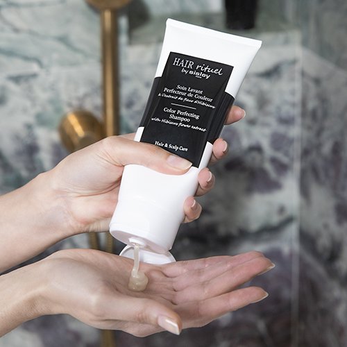 HAIR RITUEL BY SISLEY Color Perfecting Cleansing Care with HAIR RITUEL BY SISLEY Color Perfecting Cleansing Care with
